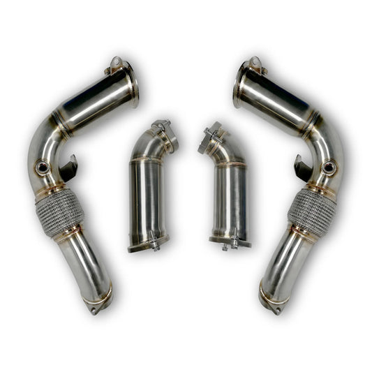 BMW G90 M5 Stainless Steel Downpipes